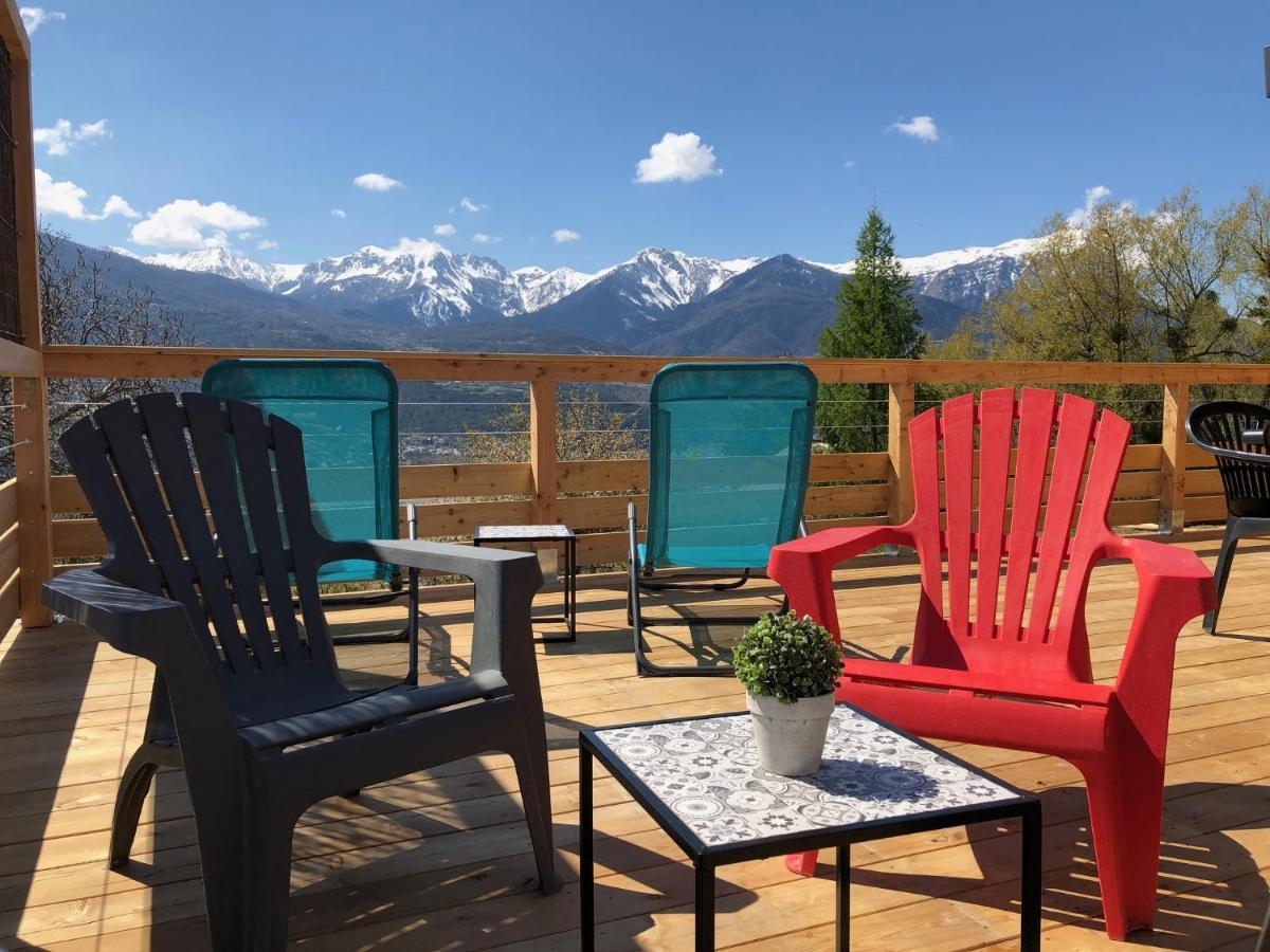 Chalet Avec Vue Lac Embrun Exteriér fotografie